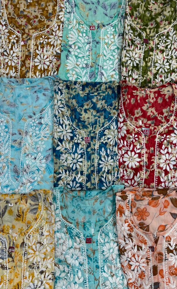 Mulmul Cotton Kurti,