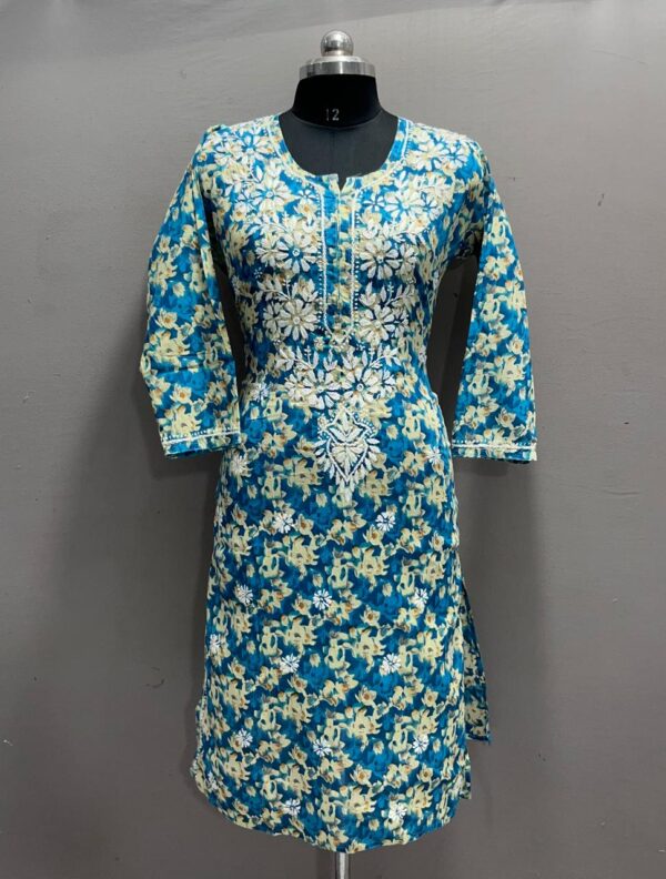 Mulmul Cotton Kurti,