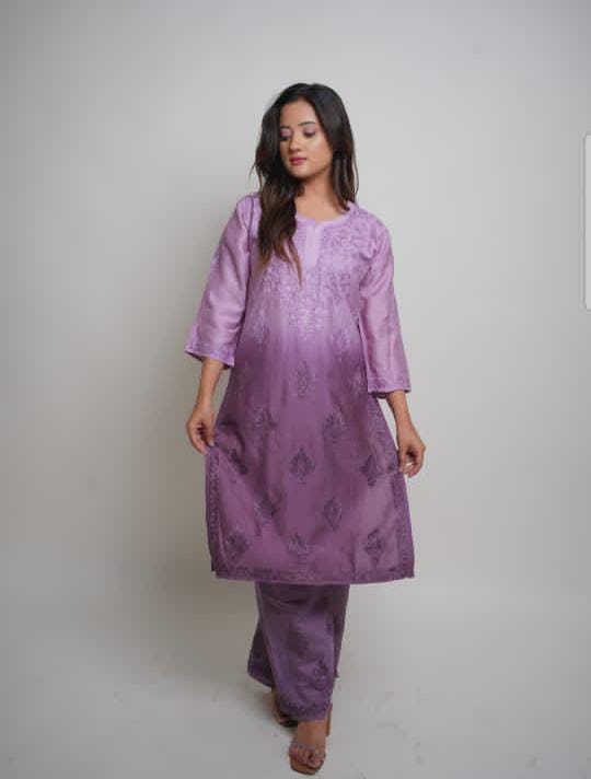 Chanderi cotton silk suits
