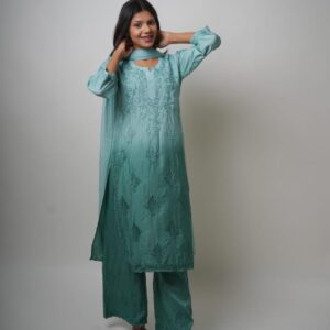 Elegant Chanderi Cotton Silk Suits – Dyable Fabric