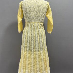 Cotton All‑Over Work Anarkali (Length 46″, Sizes 38‑44)