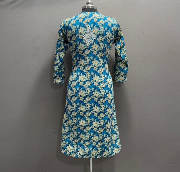 Mulmul Cotton Kurti,