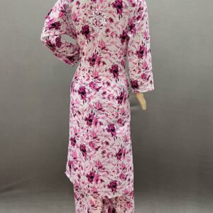 Elegant Mulmul Cotton Kurti Set