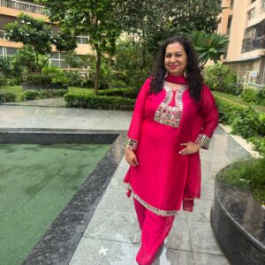 Elegant 3-Piece Silk Salwar Suit