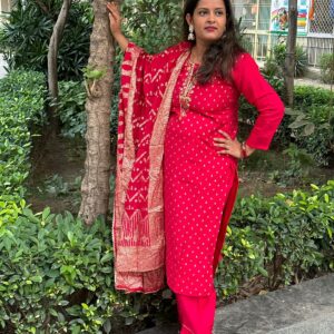 Elegant Magenta Pink 3-Piece Suit