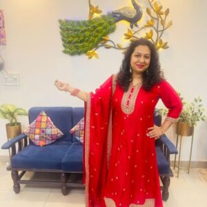 Anarkali 3 pc complete suit set